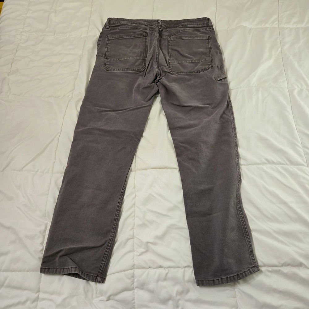 Weatherproof Vintage Mens Relaxed Fit Pants 36x32 Grey Utility Cargo 1521740 - Picture 2 of 5